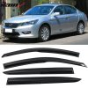 Honda Accord 4-Door Sedan 2013-2017 Ofuky oken Slim styl PP kouřová tónovaná