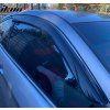 Honda Accord Coupe 2013-2017 Deflectores de ventanilla Slim estilo acrílico ahumado tintado