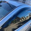 Honda Accord Coupe 2013-2017 Deflectores de ventanilla Slim estilo acrílico ahumado tintado