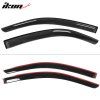 Honda Accord Coupe 2013-2017 Deflectores de ventanilla Slim estilo acrílico ahumado tintado