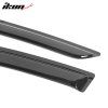 Honda Accord Coupe 2013-2017 Deflectores de ventanilla Slim estilo acrílico ahumado tintado