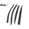 Honda Accord Sedan 2013-2017 Deflectores de ventanilla estilo Low Profile acrílico ahumado tintado