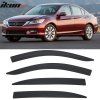 Honda Accord Sedan 2013-2017 Deflectores de ventanilla estilo Low Profile acrílico ahumado tintado