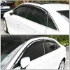Audi A3 S3 RS3 Limousine 2013-2019 Windabweiser Slim Style Acryl Schwarz