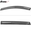 Ford Escape 2013-2019 Window Deflectors Slim Style Acrylic Smoke Tinted