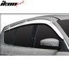 Ford Escape 2013-2019 Déflecteurs de vitres ABS chrome