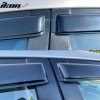 Toyota Corolla Sedan 2014-2019 Window Deflectors Slim Style Acrylic Smoke Tinted
