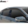Chevrolet Impala 2014-2020 Deflectores de aire ABS negro oscuro