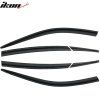 Chevrolet Impala 2014-2020 Déflecteurs de vitres ABS noir foncé