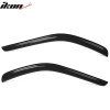 Ford Transit 2014-2020 Deflectores de aire Estilo Slim acrílico ahumado tintado
