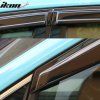 Volkswagen Golf MK7 2015-2019 Deflectores de ventanilla estilo OE acrílico ahumado tintado