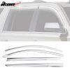 Chevrolet Suburban 2015-2020 Déflecteurs de vitres ABS chrome