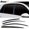 Volkswagen Golf MK7 2015-2021 Derivabrisas ABS negro oscuro