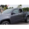 Chevrolet Colorado GMC Canyon Extended Cab 2015-2022 Ofuky oken akryl kouřová tónovaná