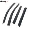 Ford Edge 2015-2024 Deflectores de aire acrílico ahumado tintado
