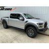 Ford F-Series Crew Cab 2015-2024 Deflectores de ventanilla estilo Slim acrílico ahumado tintado