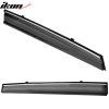 Nissan Murano 2015-2024 Déflecteurs de vitres PC Slim style liseré chromé