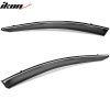 Nissan Murano 2015-2024 Déflecteurs de vitres PC Slim style liseré chromé