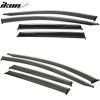 Nissan Murano 2015-2024 Déflecteurs de vitres PC Slim style liseré chromé