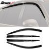 Buick Envision 2016-2020 Deflectores de aire ABS negro oscuro