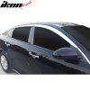 Kia Optima 2016-2020 Deflectores de aire ABS cromado