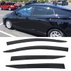 Toyota Prius And Prius Prime 2016-2022 Window Deflectors Slim style Smoked PC Tinted