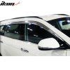 Hyundai Santa Fe 2017-2018 Derivabrisas ABS cromo