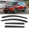 Honda CR-V 2017-2022 Deflettori aria Low Profile stile acrilico fumé oscurato