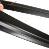 Tesla Model 3 2017-2023 Deflectores de ventanilla estilo Tape on ABS negro mate