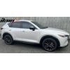 Mazda CX5 2017-2025 Déflecteurs de vitres Style Slim PC fumé teinté