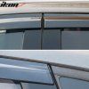 Mazda CX5 2017-2025 Déflecteurs de vitres Style Slim PC fumé teinté