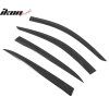 Cadillac XT4 2019-2025 Deflectores de ventanilla estilo Low Profile acrílico ahumado tintado