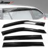 Toyota RAV4 2019-2025 Deflectores de ventanilla estilo Slim acrílico ahumado