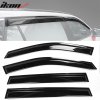 Toyota RAV4 2019-2025 Window Visors Slim style acrylic smoke