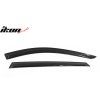 Ford Escape 2020-2025 Deflectores de ventanilla estilo Slim acrílico negro