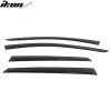 Ford Escape 2020-2025 Deflectores de ventanilla estilo Slim acrílico negro