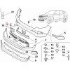 Jeep Compass MV Предна броня 7YU59TZZAA