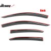 Toyota Corolla Sedan 2020-2025 Acrylic Window Deflectors Smoke Tinted