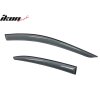 Toyota Corolla Sedan 2020-2025 Acrylic Window Deflectors Smoke Tinted