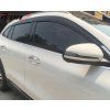 Mercedes Benz H247 GLA-Class 2021-2025 Deflectores de ventanilla estilo Low Profile acrílico ahumado tintado