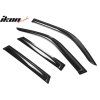 Ford Bronco Sport 2021-2025 Déflecteurs de vitres style Slim acrylique noir
