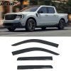 Ford Maverick 2022-2025 Deflectores de ventanilla estilo Slim acrílico ahumado tintado