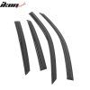 Honda Civic 2022-2025 Déflecteurs de vitres style Mugen acrylique fumé teinté