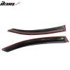 Subaru WRX 5th 2022-2025 Deflectores de ventanilla PC negro