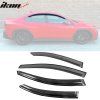 Subaru WRX 5th 2022-2025 Deflectores de ventanilla PC negro