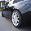 Honda S2000 AP1 AP2 2000-2009 Taloneras estilo DF PU negro sin pintar