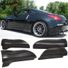 Nissan 350Z Z33 2 Door 2003-2008 Side Skirts JDM Style PU Unpainted