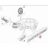 Jeep Compass MV Emblema Compass - lado izquierdo 52170825