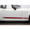 Fiat 124 Spider Pegatinas 124 rojas para puertas