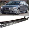 Mitsubishi Lancer 2008-2015 Boční prahy EVO styl PP